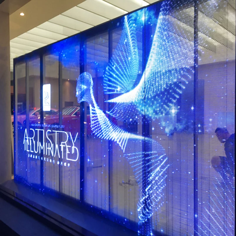 Cutting-Edge P3.9 LED Hologram Screen: High-Tech Signage with 90% Transparency for Advertising in the Philippines