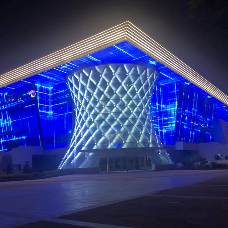 P100 Architectural Lighting Facades Of Buildings Rgbw Led Dot Light