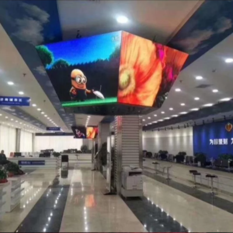 Glass Wall LED Display: Window LED Screen with Transparent Switch Glass Film & Smart Glass Film LED Display