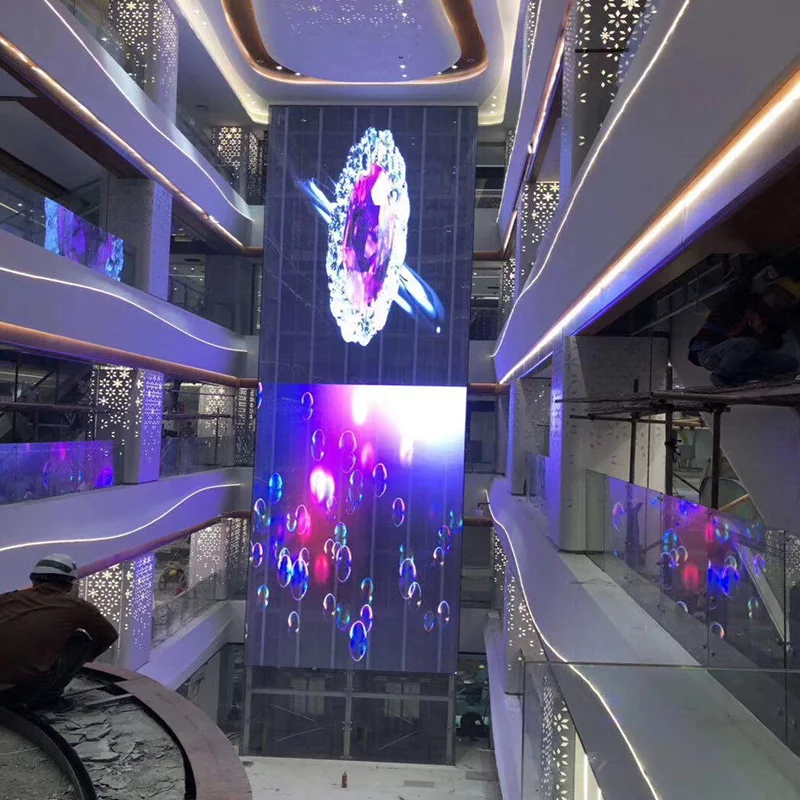 Cutting-Edge P3.9 LED Hologram Screen: High-Tech Signage with 90% Transparency for Advertising in the Philippines