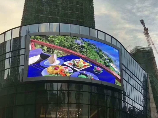 Wall-mounted Curved LED Screen P2.5 Outdoor Indoor LED Display Screen Wall Soft Module