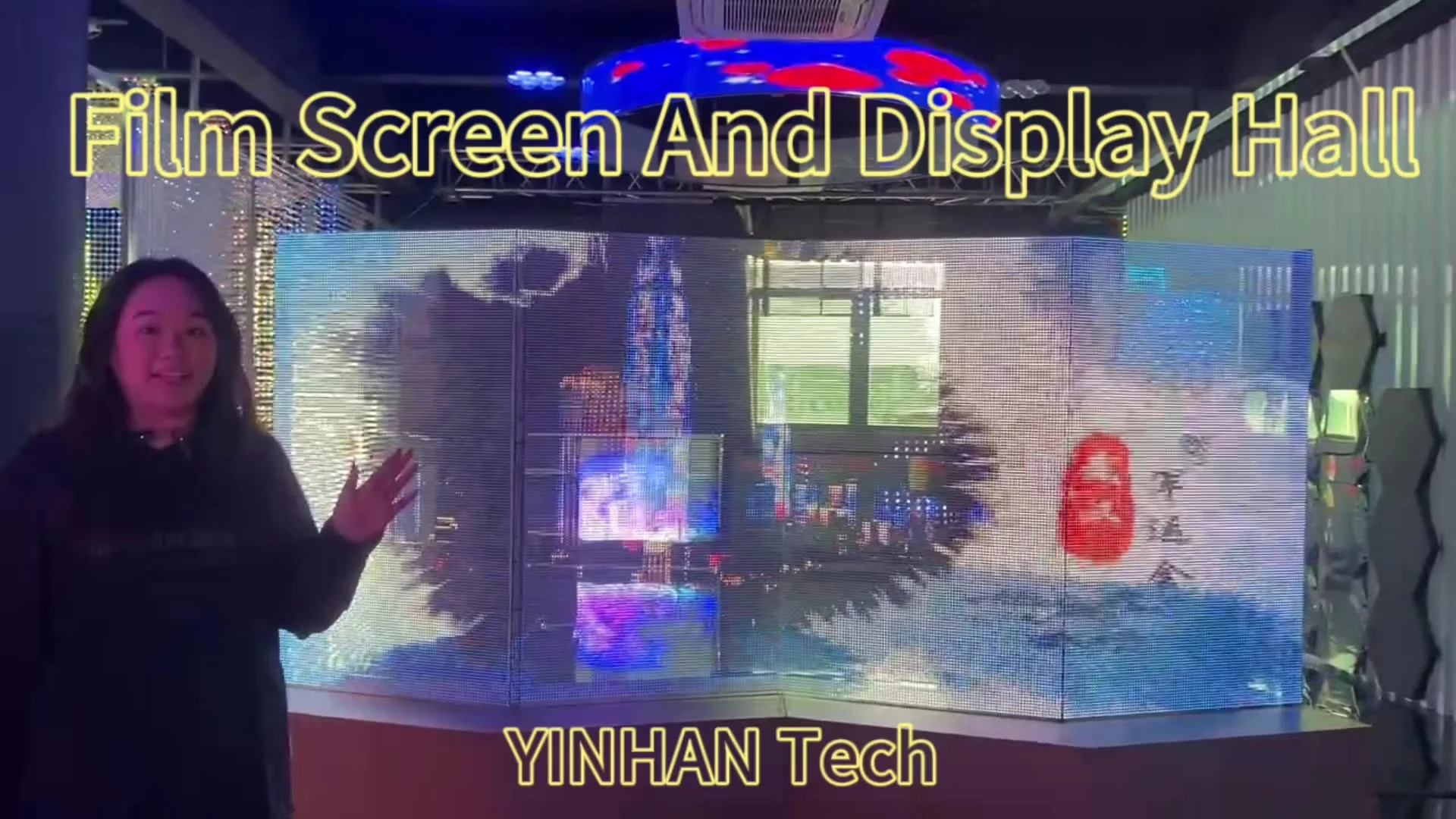 P20 Outdoor Advertising Flexible Led Display Screen High Brightness Waterproof Transparent Led Video Wall Panel In Brazil